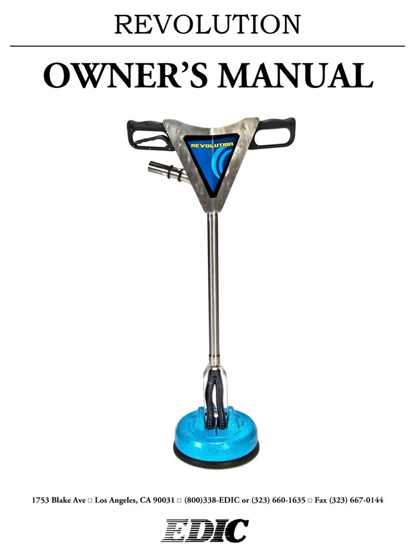 Edic REVOLUTION owner's manual