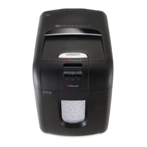 Rexel AUTO+130M Instruction Manual