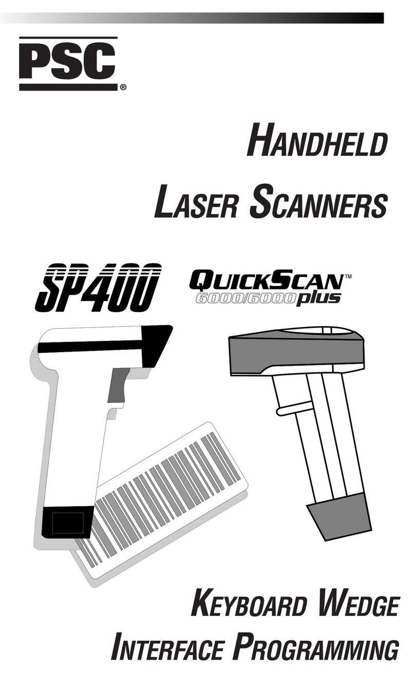 PSC SP400 User manual