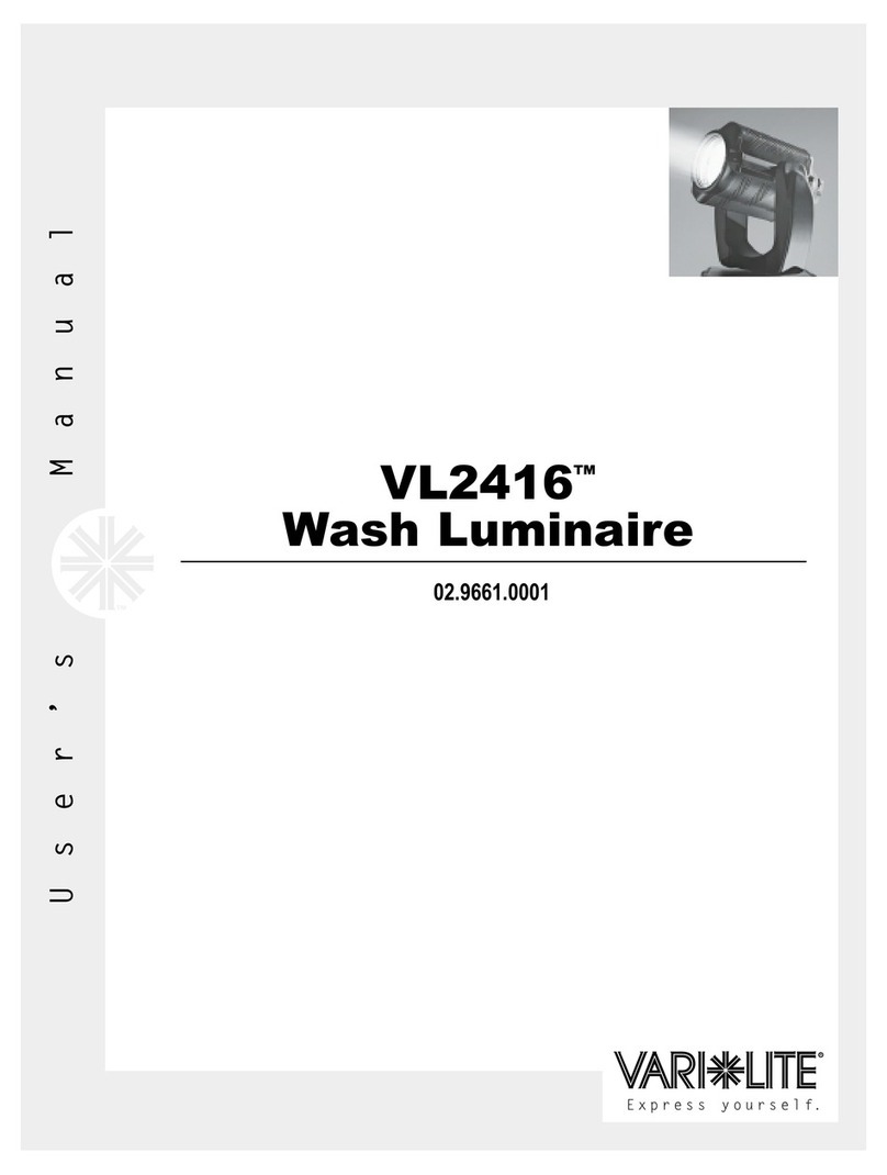 Vari Lite VL2416 User manual