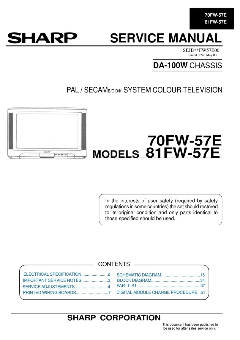 Sharp 81FW-57E User manual