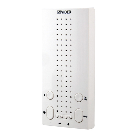 Videx 5188 User manual