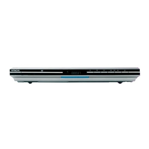 Hitachi DV-P345E User manual