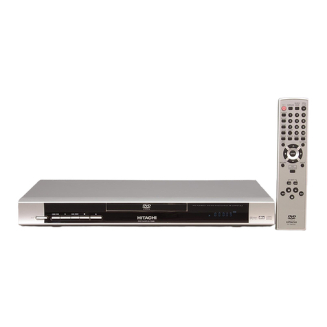 Hitachi DVP335E User manual