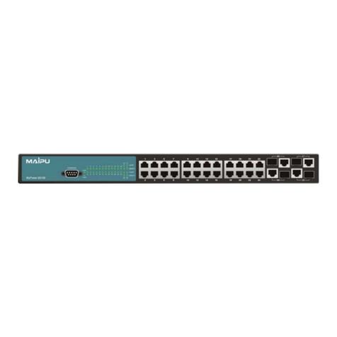 Maipu SM3100-28TC-AC Install manual