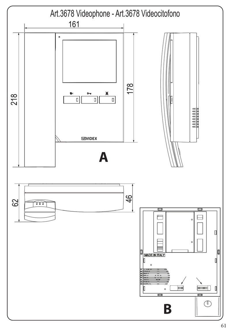Videx 3678 instructions