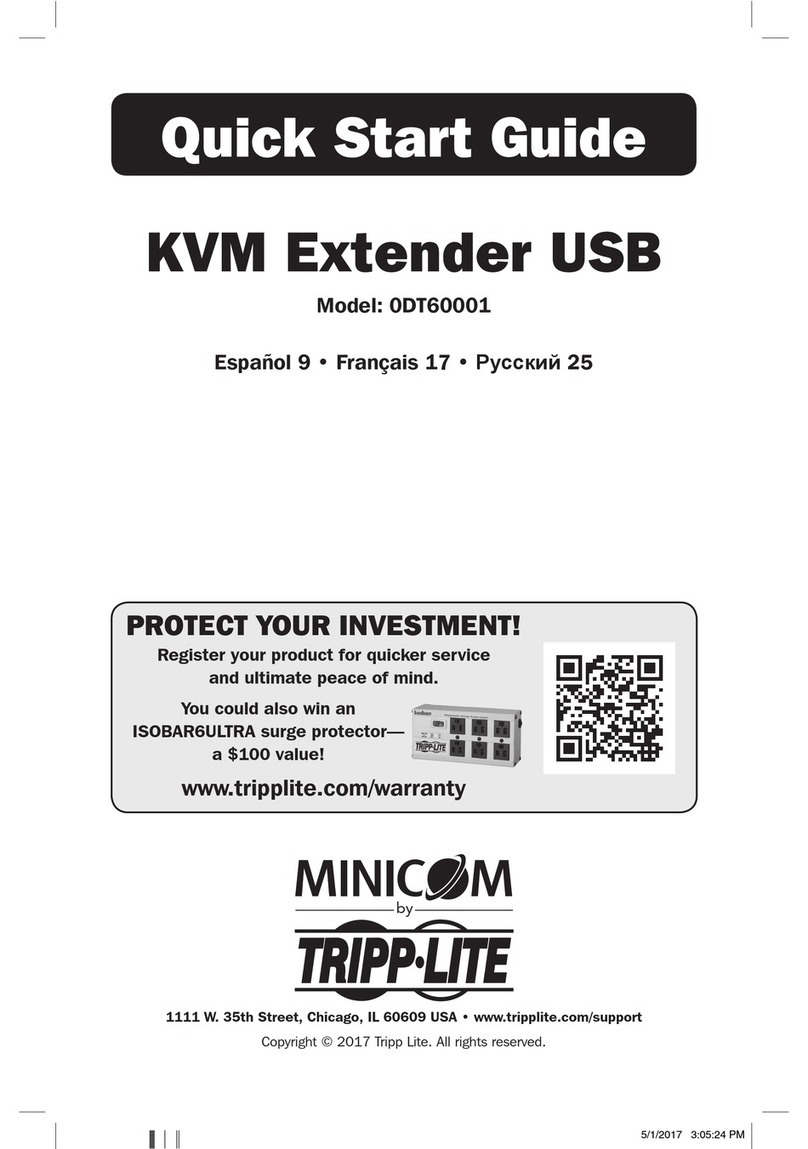 Minicom 0DT60001 quick start guide