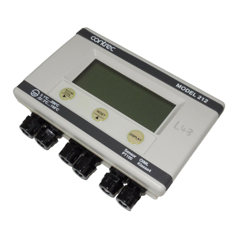 Contrec 212 User manual
