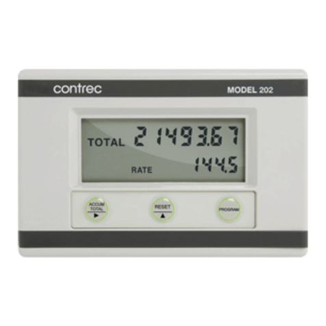 Contrec 202D User manual