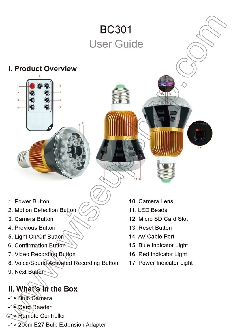 Wiseup BC301 user guide