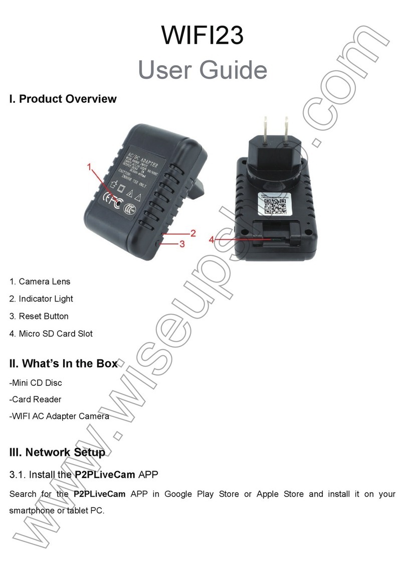 Wiseup WIFI23 user guide