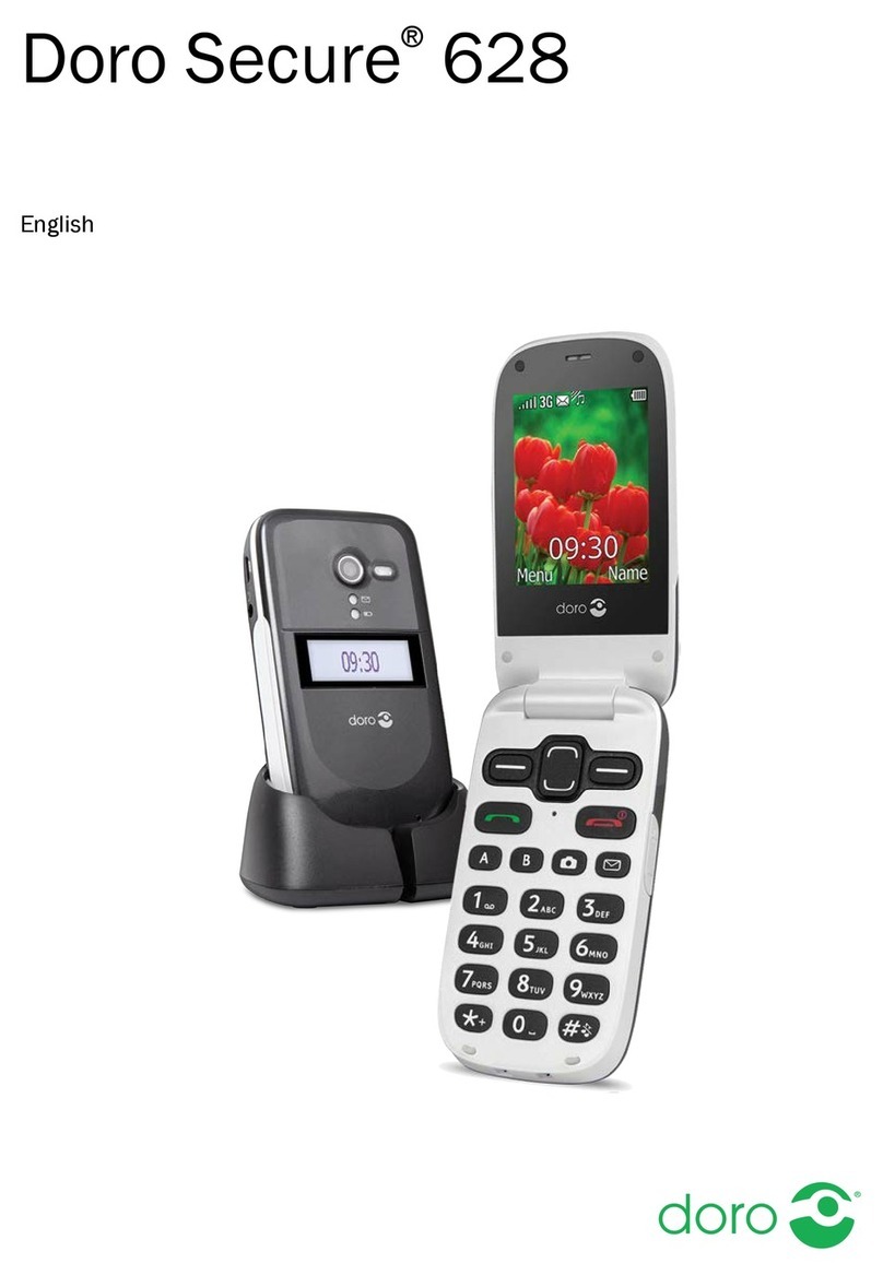 Doro secure 628 User manual Doro secure 628 User manual
