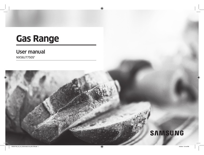 Samsung NX58J7750S series user manual