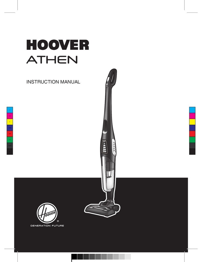 Hoover ATHEN instruction manual