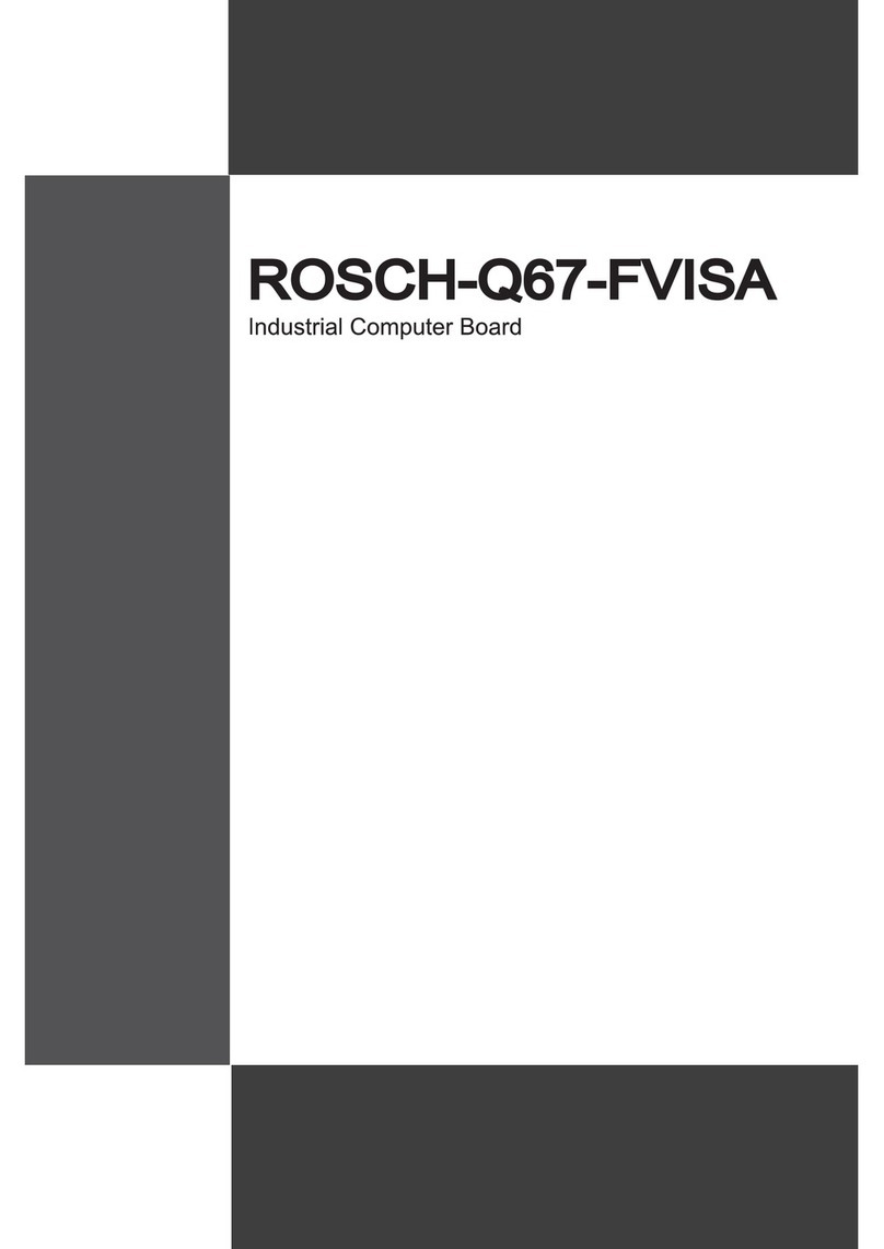 Rosch Computer ROSCH-Q67FVISA User manual