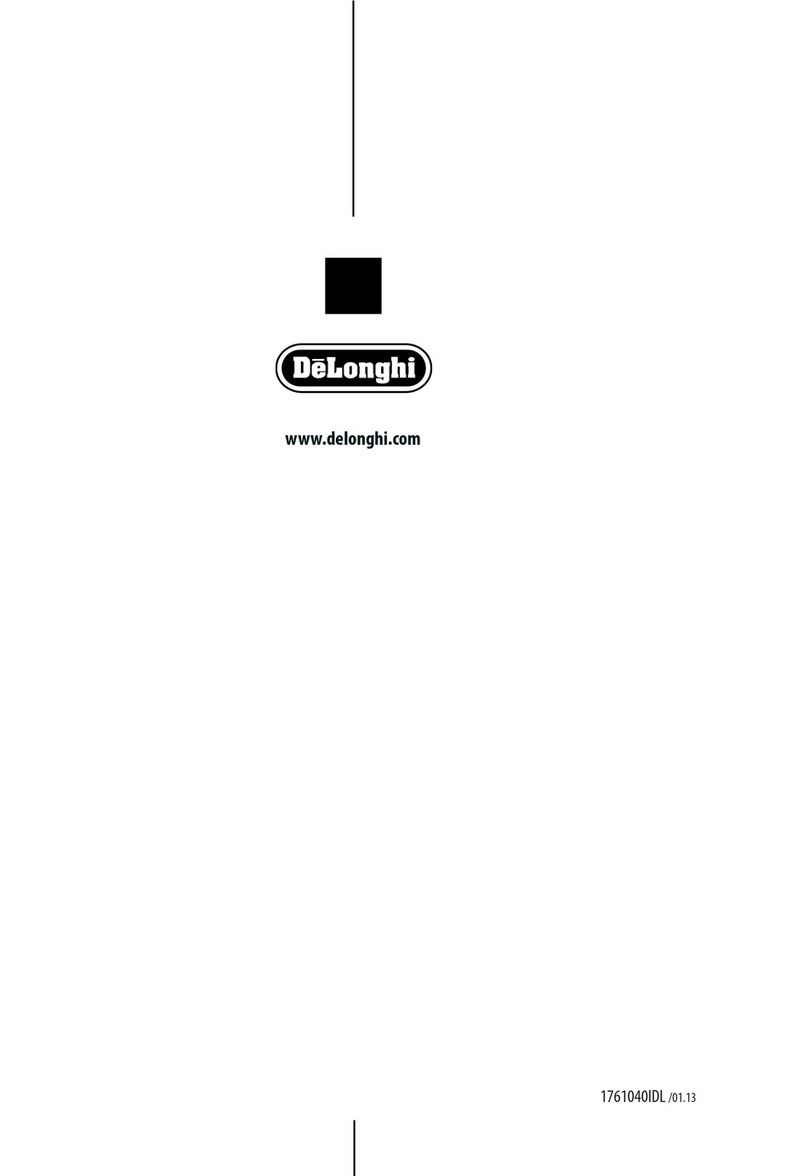 DèLonghi CTO2003 Series Instructions for use