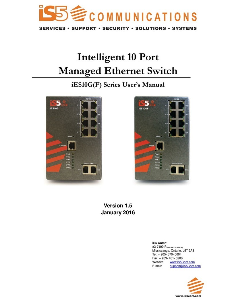 iS5 iES10GF Series user manual