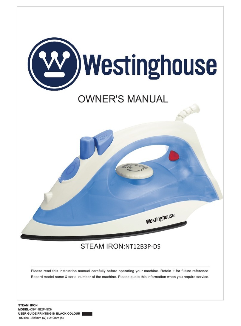Westinghouse NT12B3P-DS owner's manual