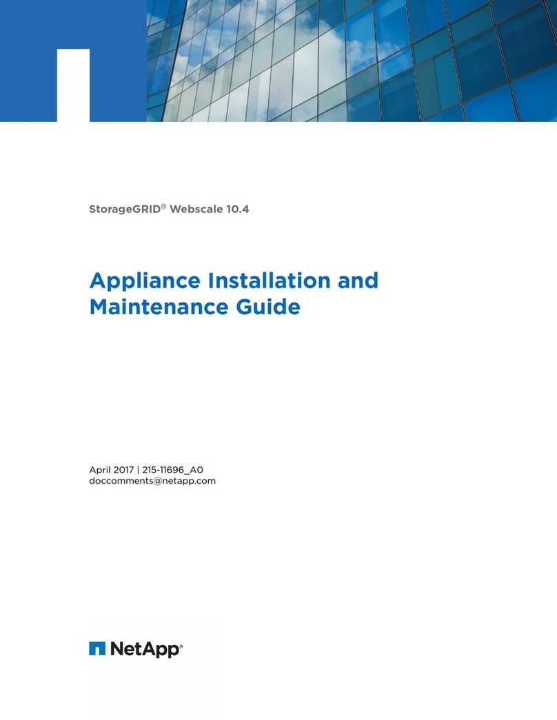 NetApp StorageGRID Webscale 10.4 Installation and maintenance guide NetApp StorageGRID Webscale 10.4 Installation and maintenance guide