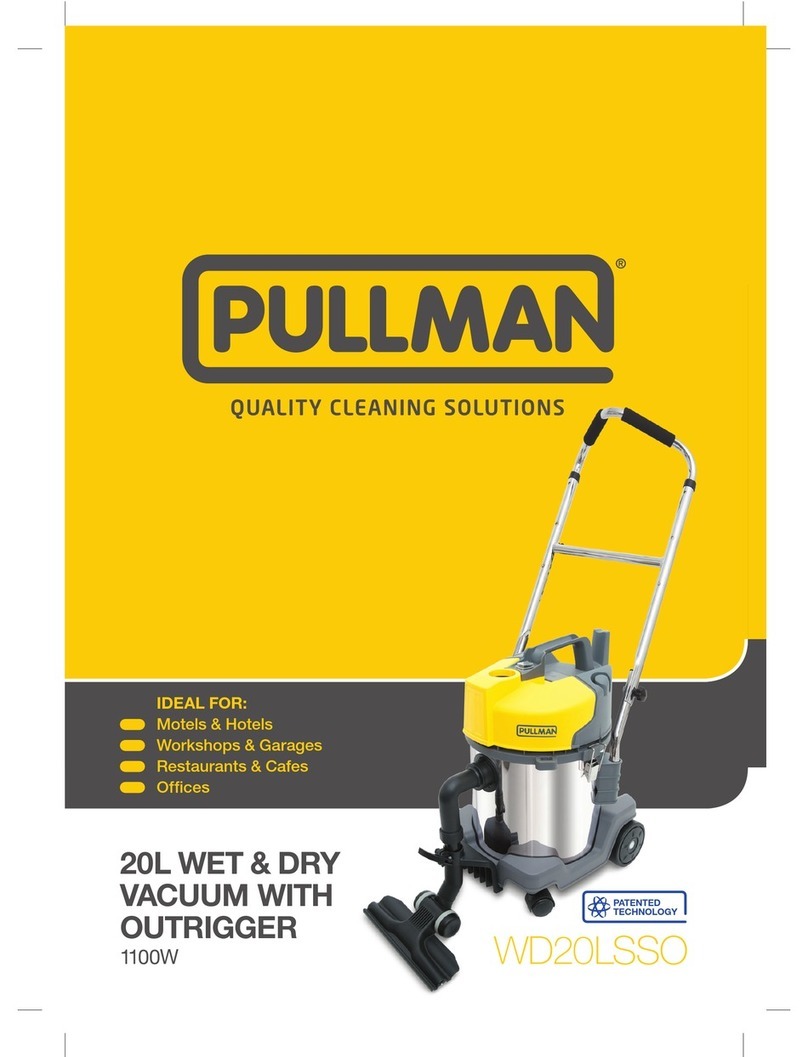 Pullman WD20LSSO User manual