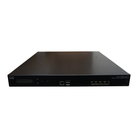 Cisco VCS Series User manual