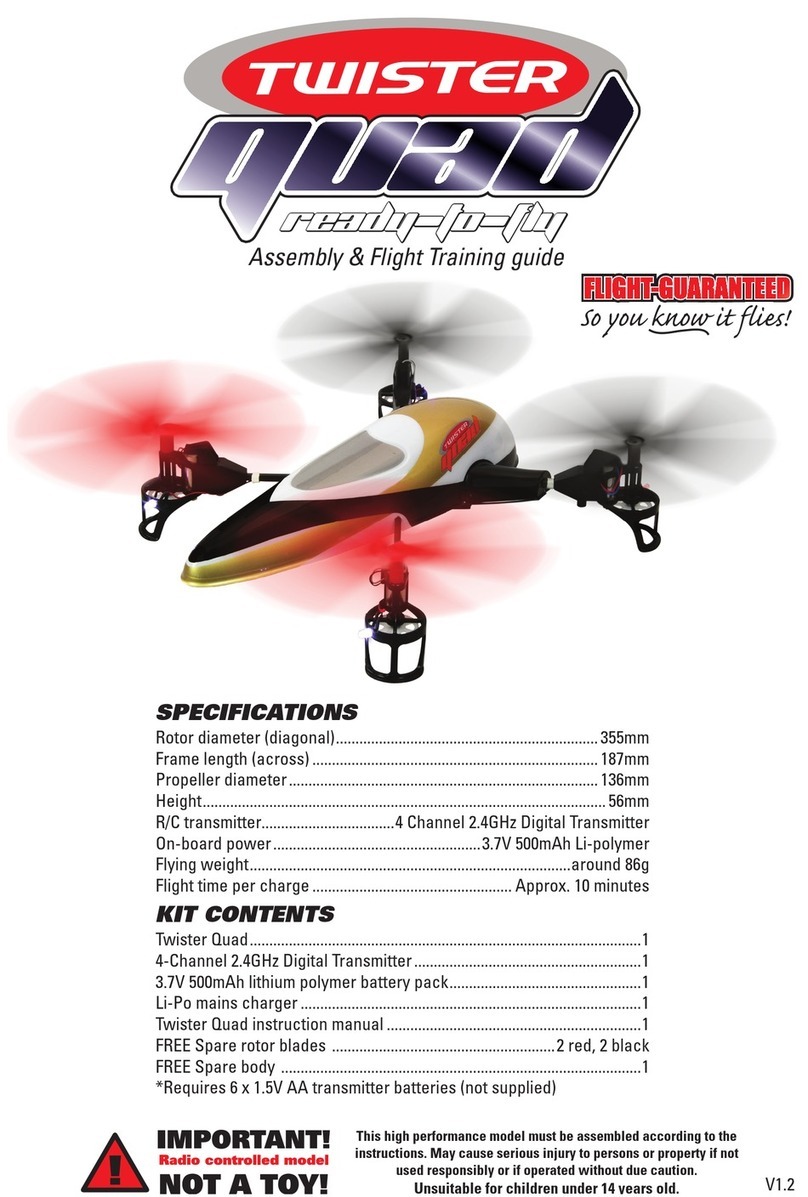 Model Engines TWM1QUAD Assembly & flight training guide