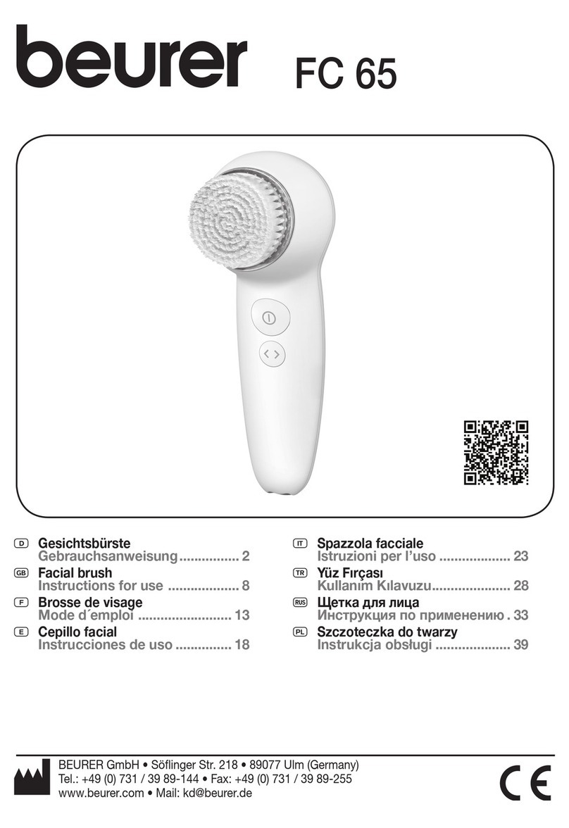Beurer FC 65 User manual