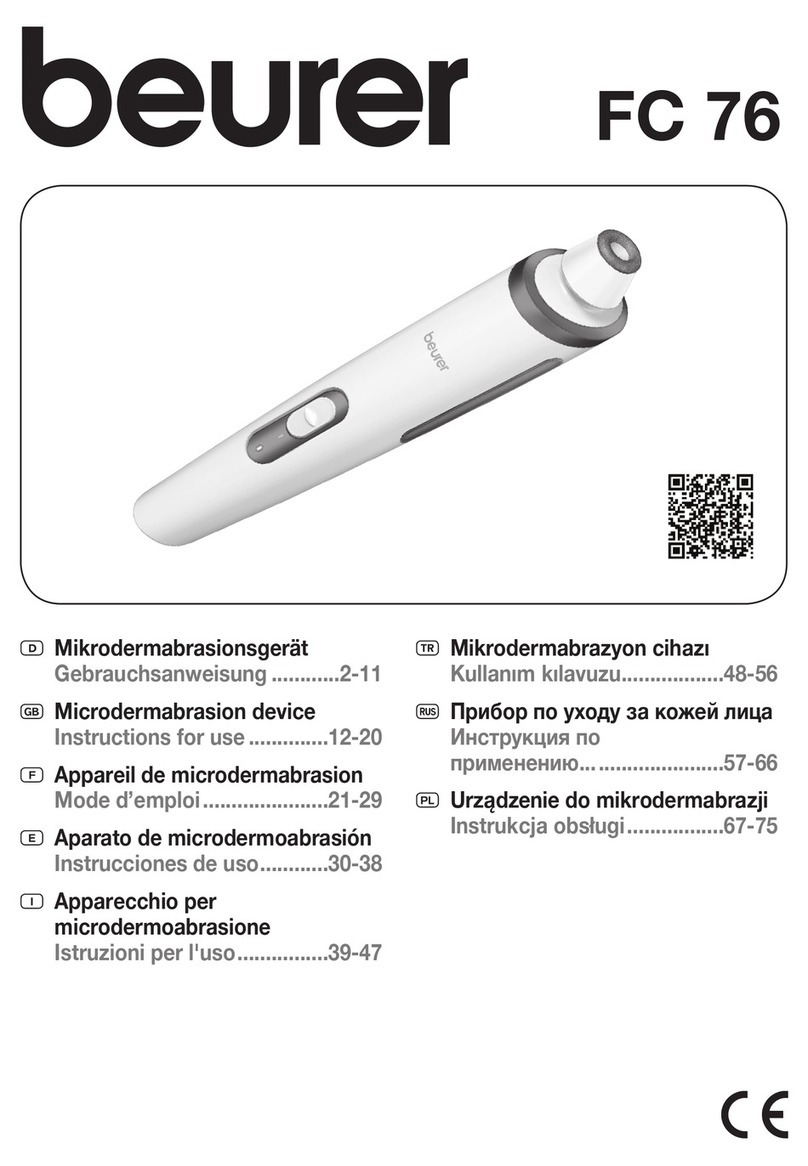 Beurer FC 76 Instructions for use