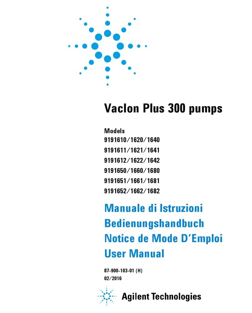 Agilent Technologies 9191610 user manual