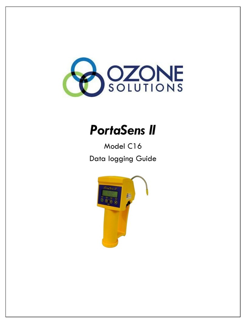 Ozone Solutions PortaSens II C16 user guide