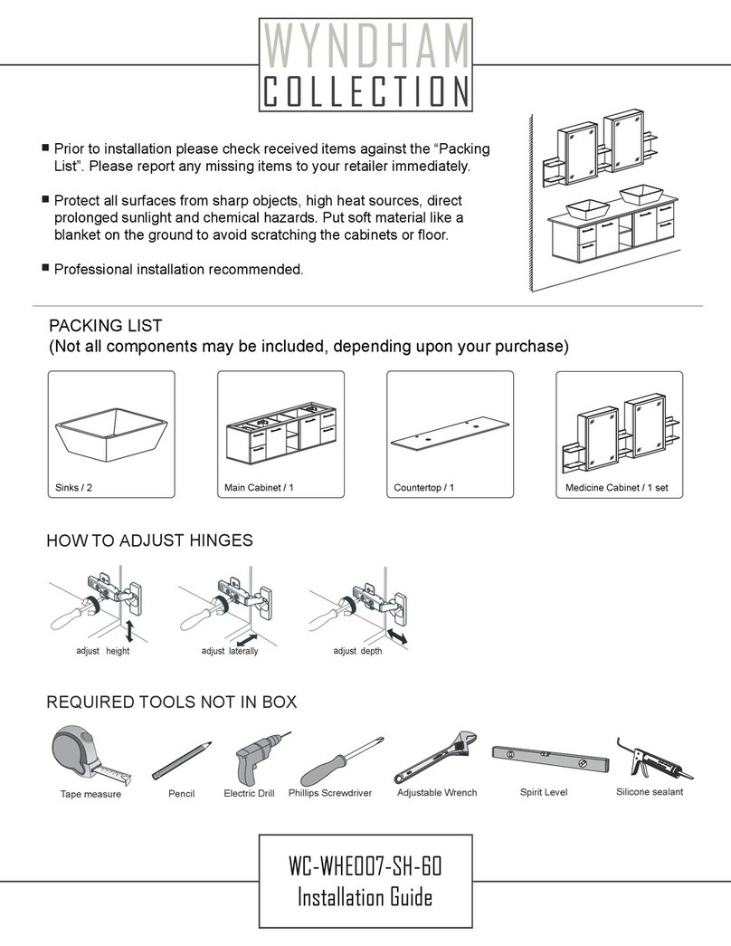 Wyndham Collection WC-WHE007-SH-60 User manual Wyndham Collection WC-WHE007-SH-60 User manual
