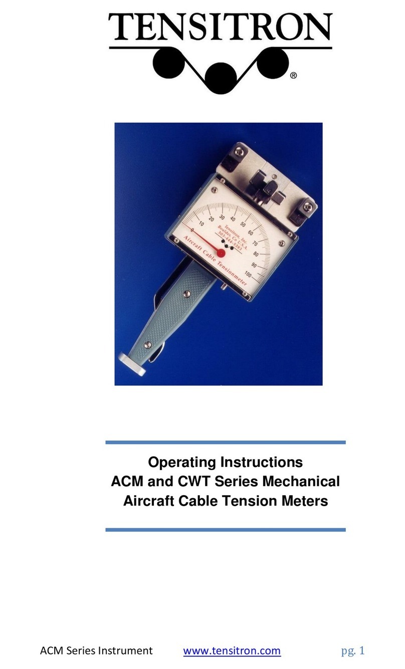 TENSITRON ACM-100 operating instructions