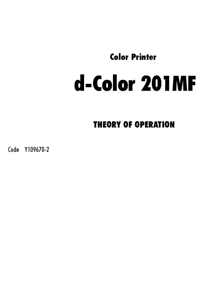 Olivetti d-Color 201MF User manual Olivetti d-Color 201MF User manual