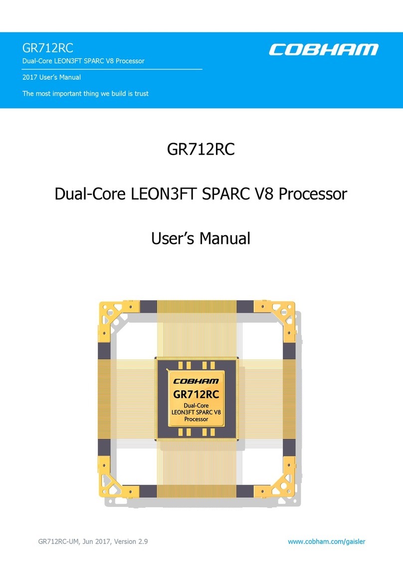 COBHAM GR712RC user manual