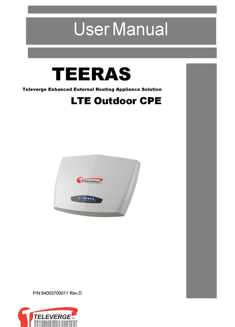 Televerge TEERAS user manual