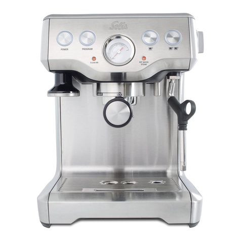 SOLIS CAFFESPRESSO pro 117 User manual