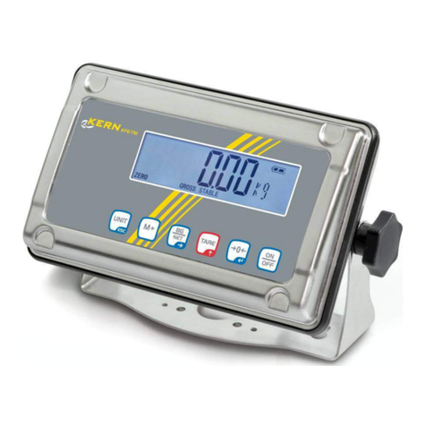 KERN KFE-TM Operating and installation instructions