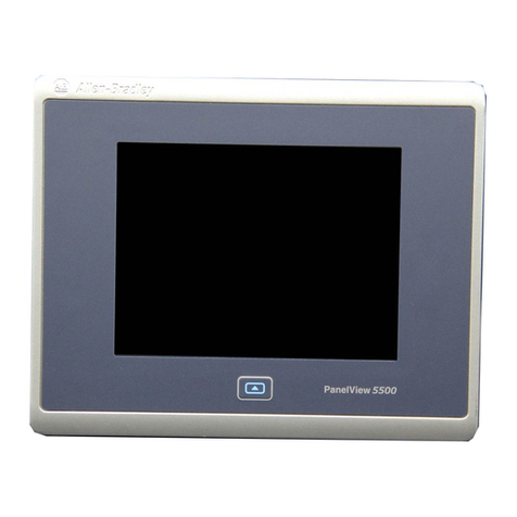 Allen-Bradley PanelView 5500 User manual