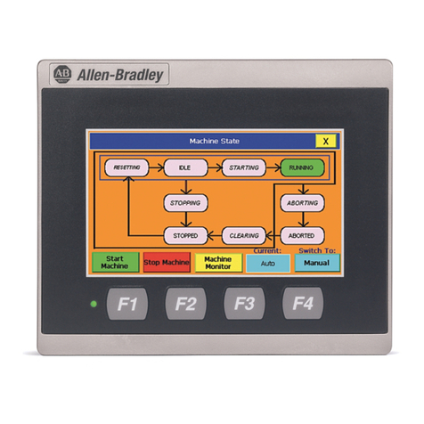 Allen-Bradley PanelView 800 User manual