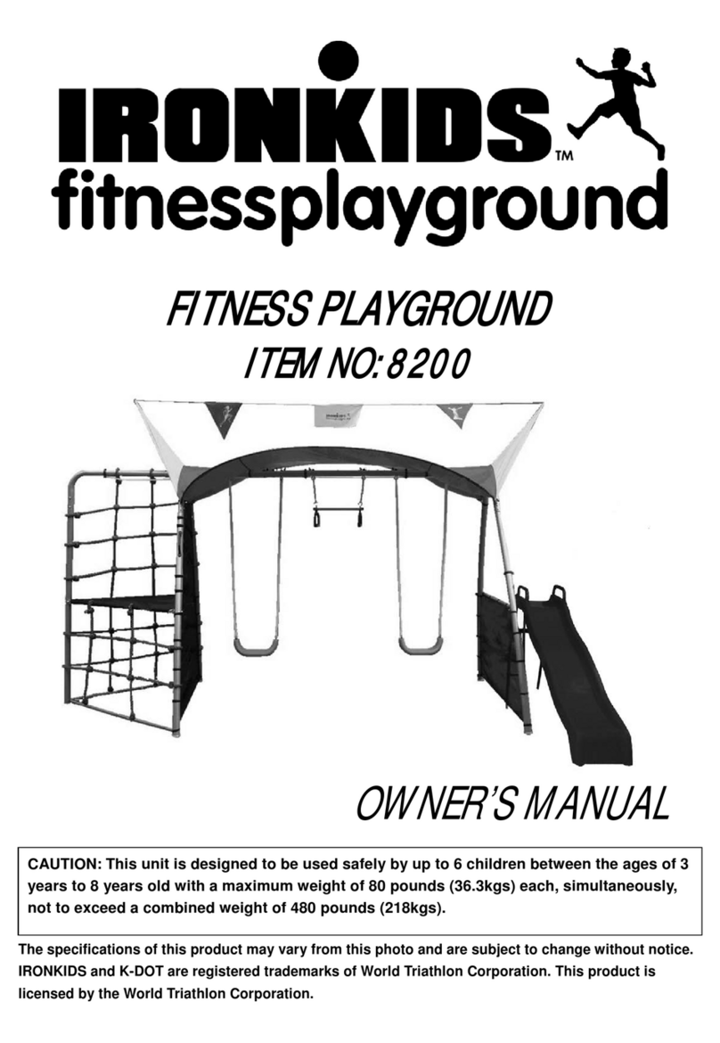 Ironkids 8200 owner's manual