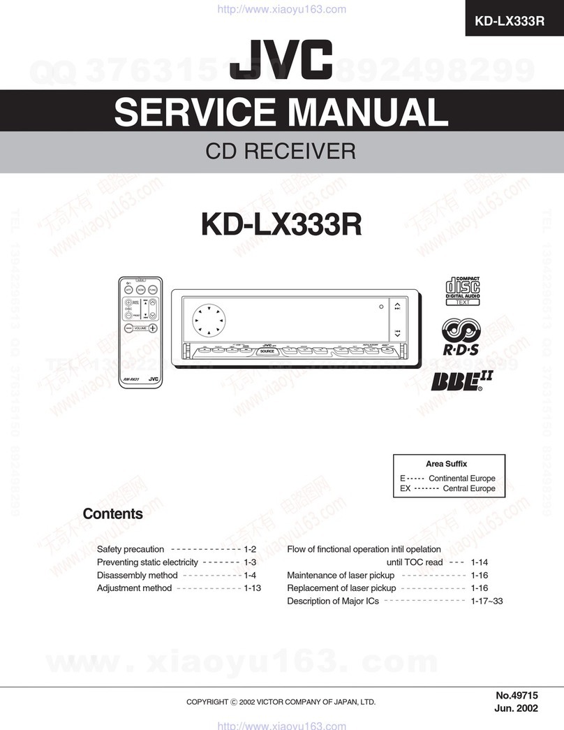 JVC KD-LX333R User manual