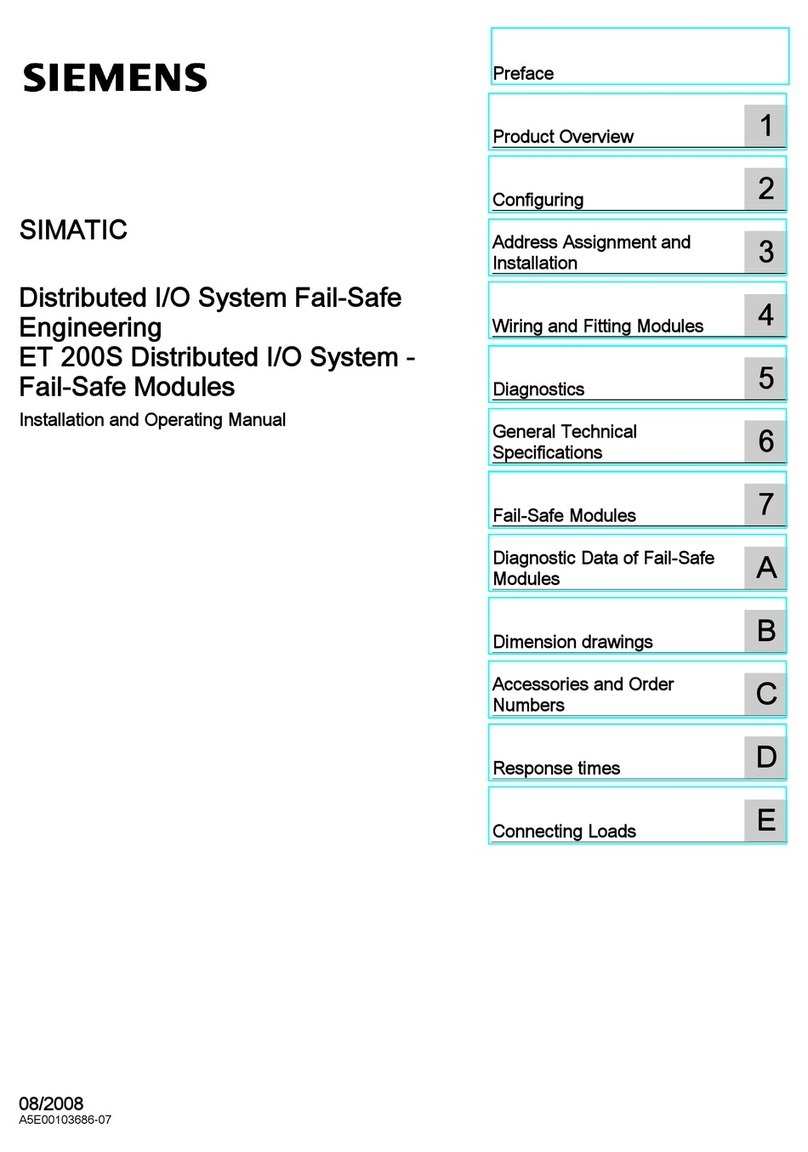 Siemens PM-E F pm DC24V PROFIsafe User manual