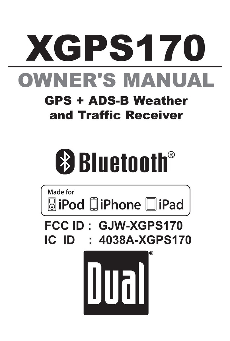 Dual XGPS170 owner's manual