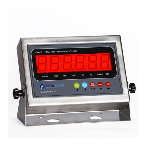 PrimeScales PS-IN202SS User manual