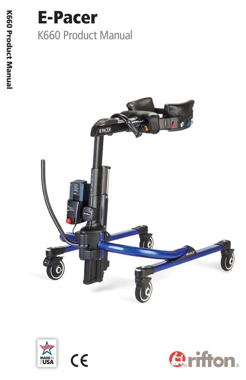 Rifton E-Pacer K660 product manual