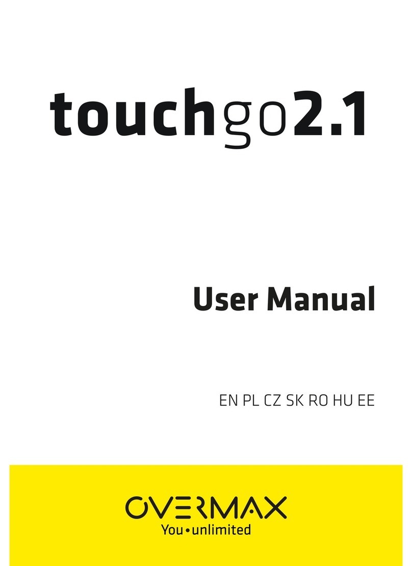 Overmax touch go 2.1 user manual
