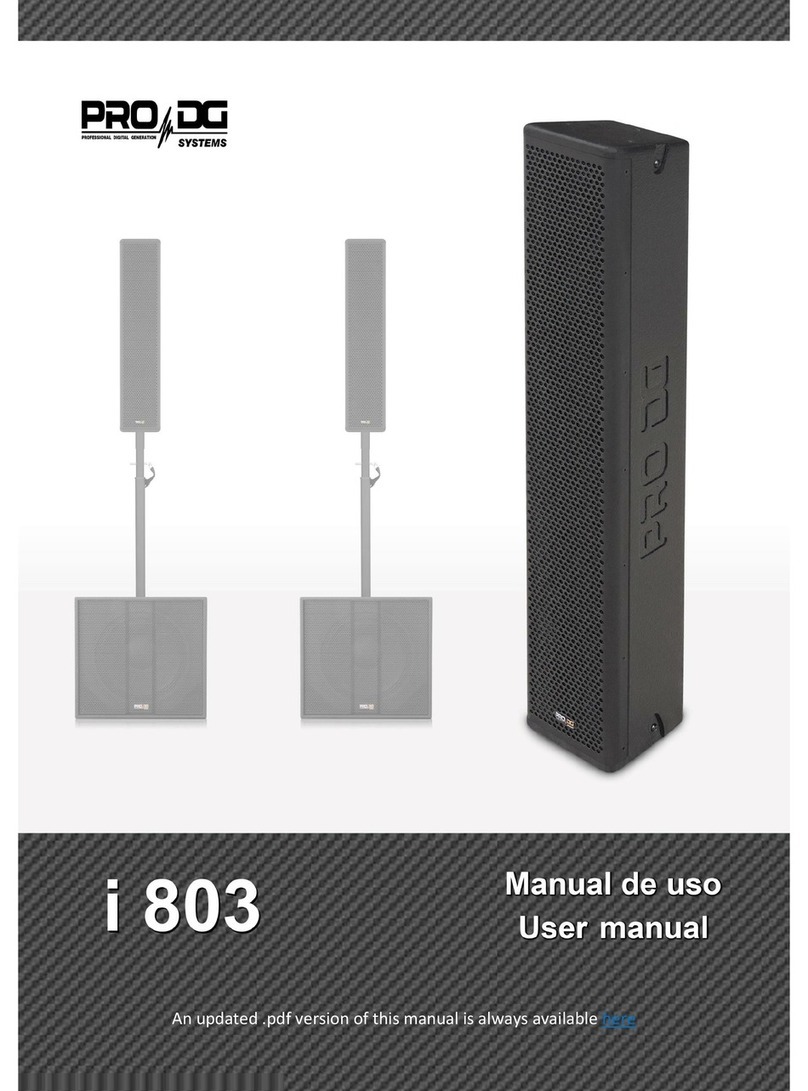 Pro DG Systems i 803 User manual