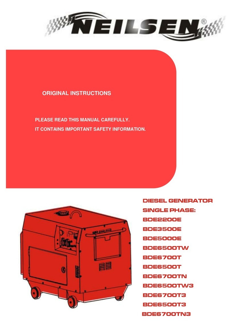 Neilsen BDE3500E Original instructions