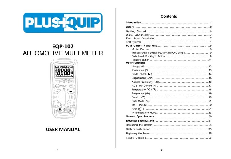PLUS+QUIP EQP-102 Instructions for use