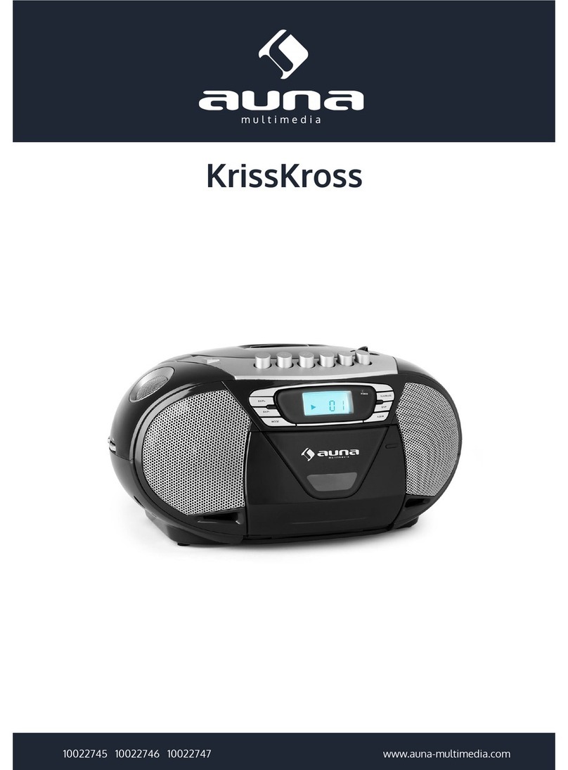 auna KrissKross 10022746 instruction manual
